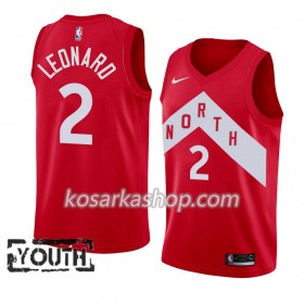 Dres Toronto Raptors Kawhi Leonard 2 Nike 2018-19 Crvena Swingman - Dječji